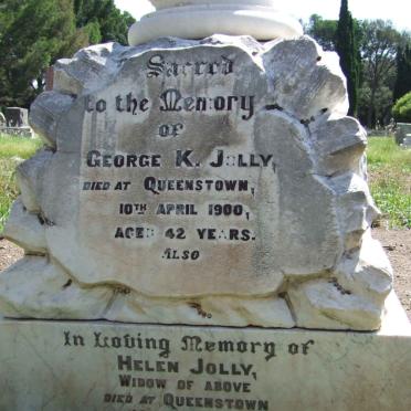 JOLLY George K. -1900 &amp; Helen -1904