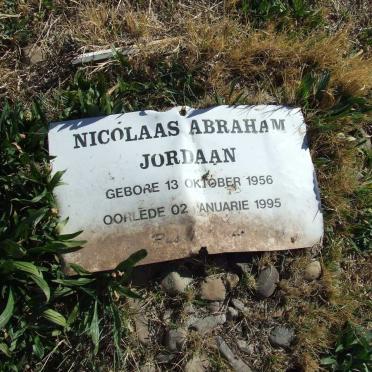 JORDAAN Nicolaas Abraham 1956-1995