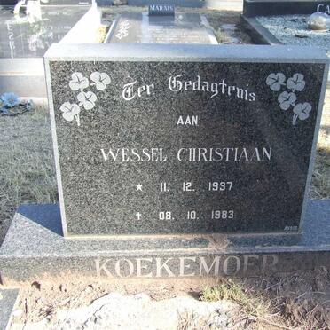 KOEKEMOER Wessel Christiaan 1937-1983