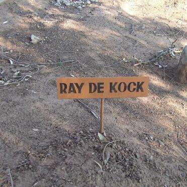 KOCK Ray, de