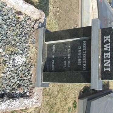 KWENI Nontobeko Nester 1949-1993