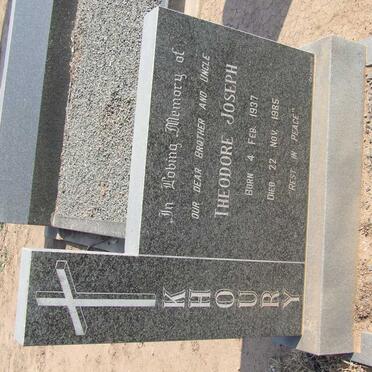 KHOURY Theodore Joseph 1937-1985