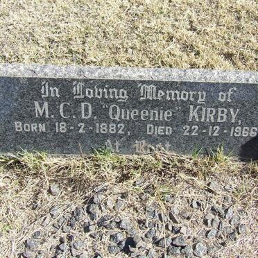 KIRBY M.C.D. 1882-1966