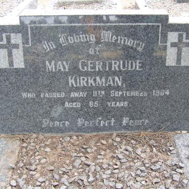 KIRKMAN May Gertrude -1964