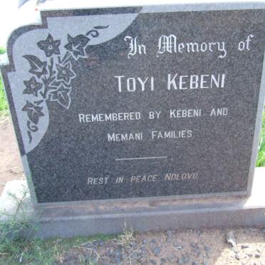 KEBENI Toyi