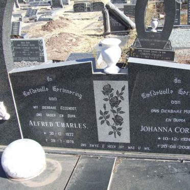 KENT Alfred Charles 1922-1978 &amp; Johanna Cornelia 1926-2006