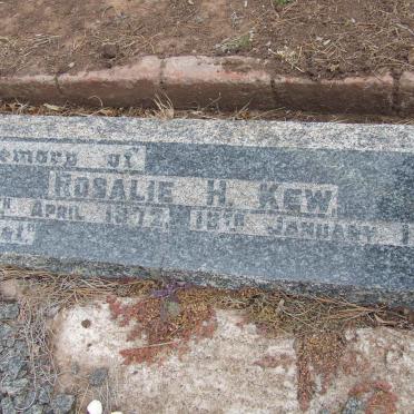 KEW Edward William 1877-1960 &amp; Rosalie H. 1872-1949