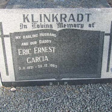 KLINKRADT Eric Ernest Garcia 1921-1963