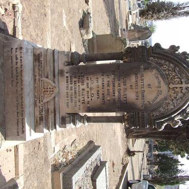 KLETTE Julius -1914 &amp; Charlotte Dorothea -1901