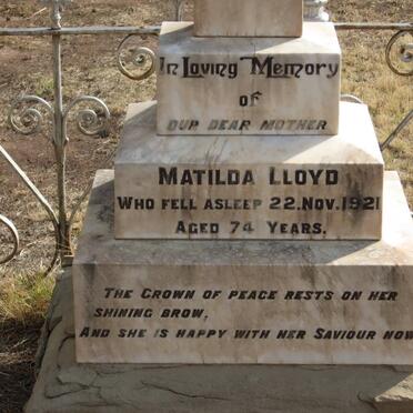LLOYD Matilda -1921