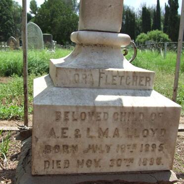 LLOYD Nora Fletcher 1895-1893