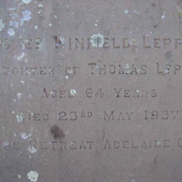 LEPPAN Agnes Binfield -1937