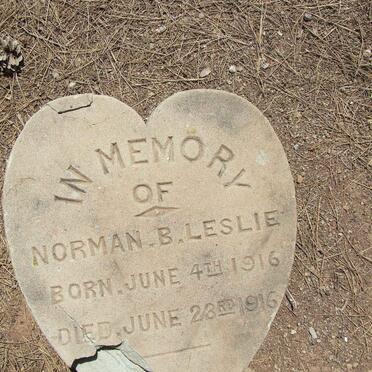 LESLIE Norman B. 1916-1916