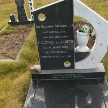 LEEUW Thandiwe Elizabeth 1918-2000