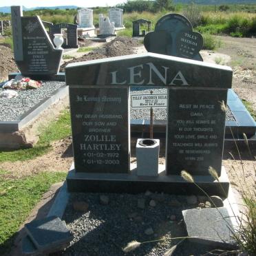 LENA Zolile Hartley 1972-2003