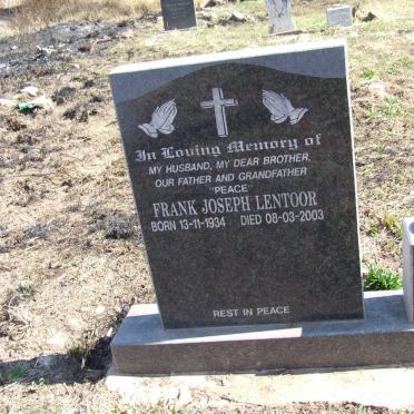 LENTOOR Frank Joseph 1934-2003