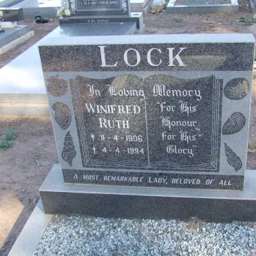 LOCK Winifred Ruth 1906-1994