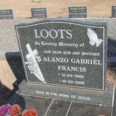 LOOTS Alanzo Gabriël Francis 1990-1999
