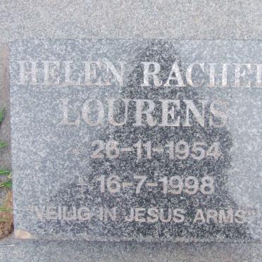LOURENS Adriaan Jacobus 1912-1977 &amp; Helen Rachel 1954-1998