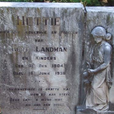 LANDMAN Hettie 1904-1938
