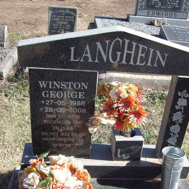 LANGHEIN Winston George 1958-2008