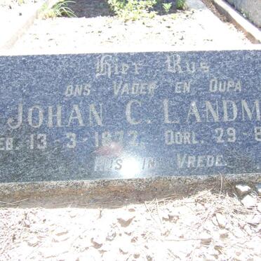 LANDMAN Johan C. 1872-1963