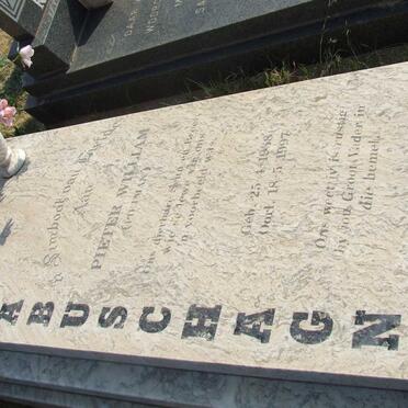 LABUSCHAGNE Pieter William 1958-1997