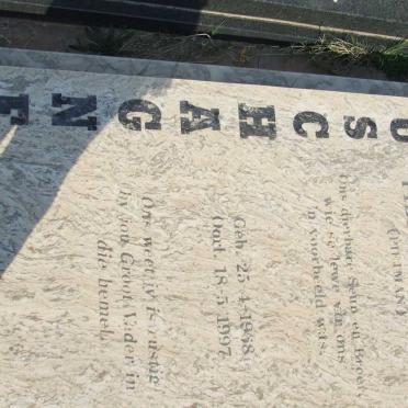 LABUSCHAGNE Pieter William 1958-1997