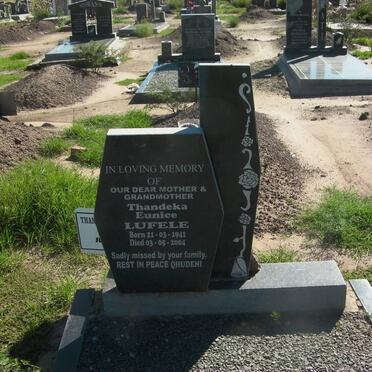 LUFELE Thandeka Eunice 1941-2004