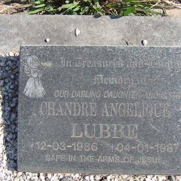 LUBBE Chandre Angelique 1986-1987