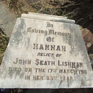 LISHMAN Hannah -1911