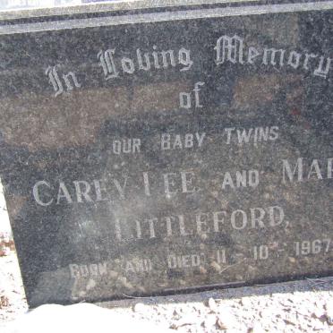 LITTLEFORD Carey Lee 1967-1967 :: LITTLEFORD Mark 1967-1967