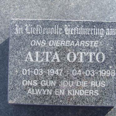 OTTO Alta 1947-1998