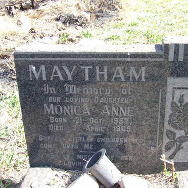 MAYTHAM Monica Anne 1957-1965
