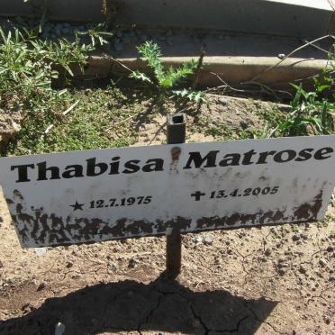 MATROSE Thabisa 1975-2005