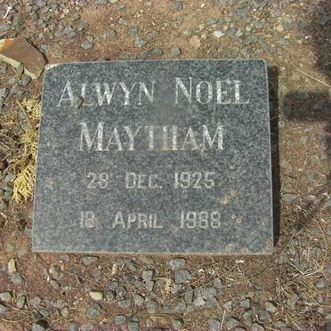 MAYTHAM Alwyn Noel 1925-1988