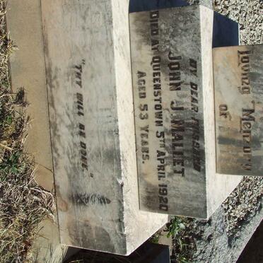 MALLET John J. -1920