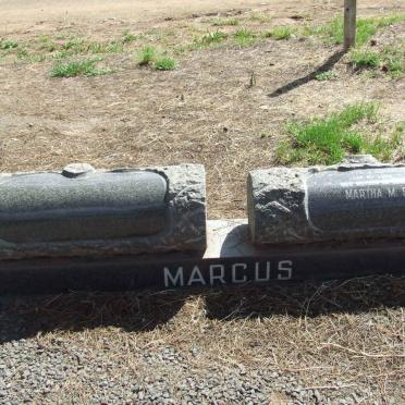 MARCUS Martha M.P. 1915-1976