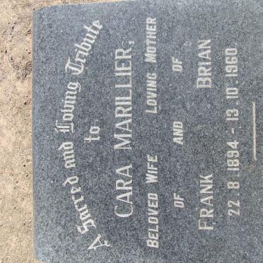 MARILLIER Frank 1895-1976 &amp; Cara 1894-1960