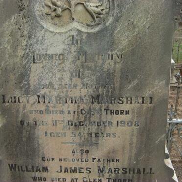 MARSHALL Lucy Martha -1908