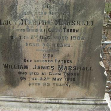 MARSHALL William James -1910 &amp; Lucy Martha -1908 :: MARSHALL Arthur Dewstoe :: MARSHALL 2 Infant Sons