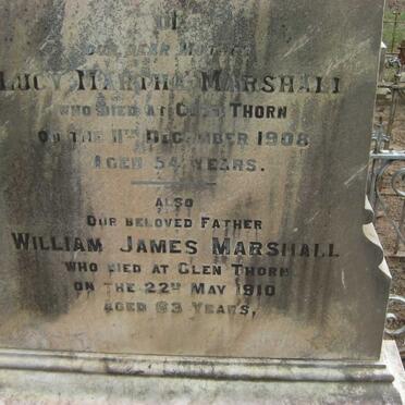 MARSHALL William James -1910 &amp; Lucy Martha -1908 :: MARSHALL Arthur Dewstoe :: MARSHALL 2 Infant Sons
