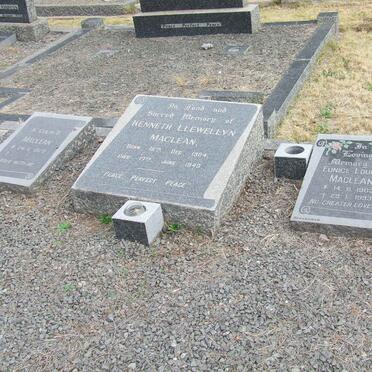MACLEAN Kenneth Llewellyn 1904-1943 &amp; Eunice Louisa 1903-1993 :: MACLEAN K. Colin B. 1928-