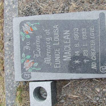 MACLEAN Kenneth Llewellyn 1904-1943 &amp; Eunice Louisa 1903-1993 :: MACLEAN K. Colin B. 1928-
