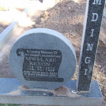 MDINGI Mwelase Rexon 1914-1996