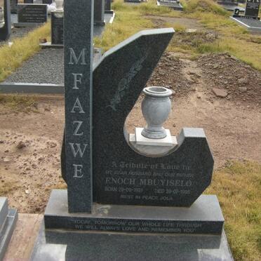 MFAZWE Enoch Mbuyiselo 1931-1998
