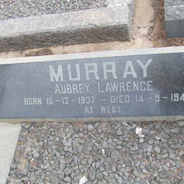 MURRAY Aubrey Lawrence 1937-1944