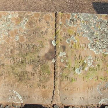 MULLINS Conn -1921 &amp; Margaret  HEIGEN -1939