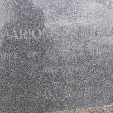 MURRAY Marion E. ?-?