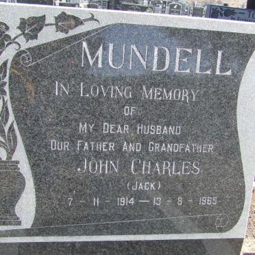 MUNDELL John Charles 1914-1965